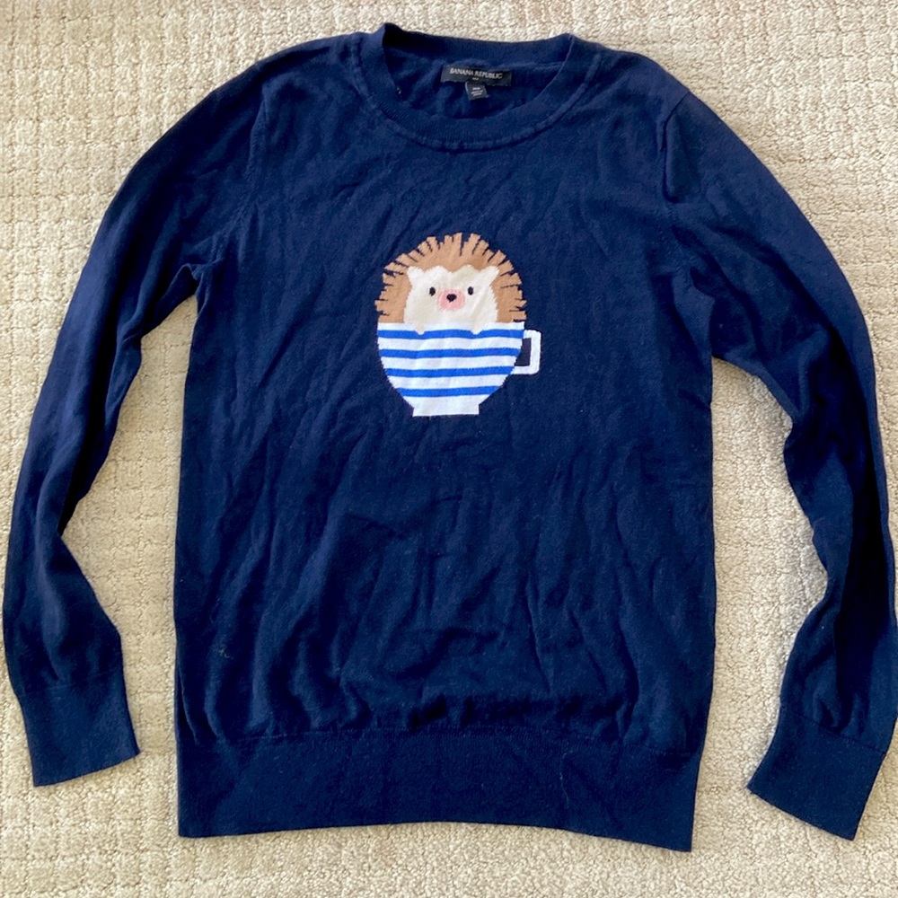 Banana republic hedgehog sweater top